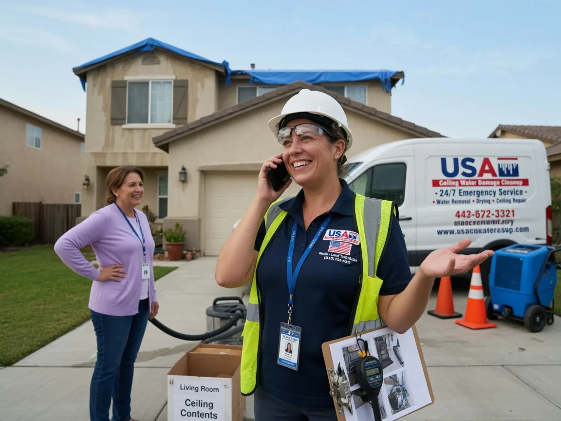 Ceiling Water Damage Restoration Lenzburg, IL FAQs